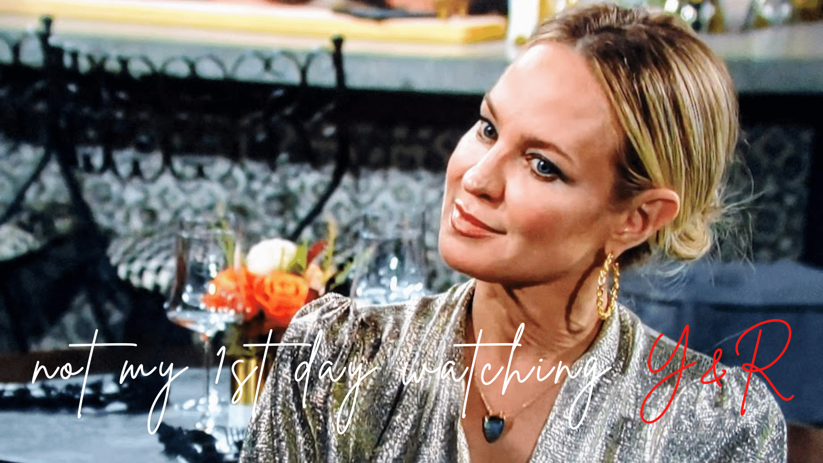 Sharon at Crimson Lights | Always Stirring the Pot on The Young & the Restless