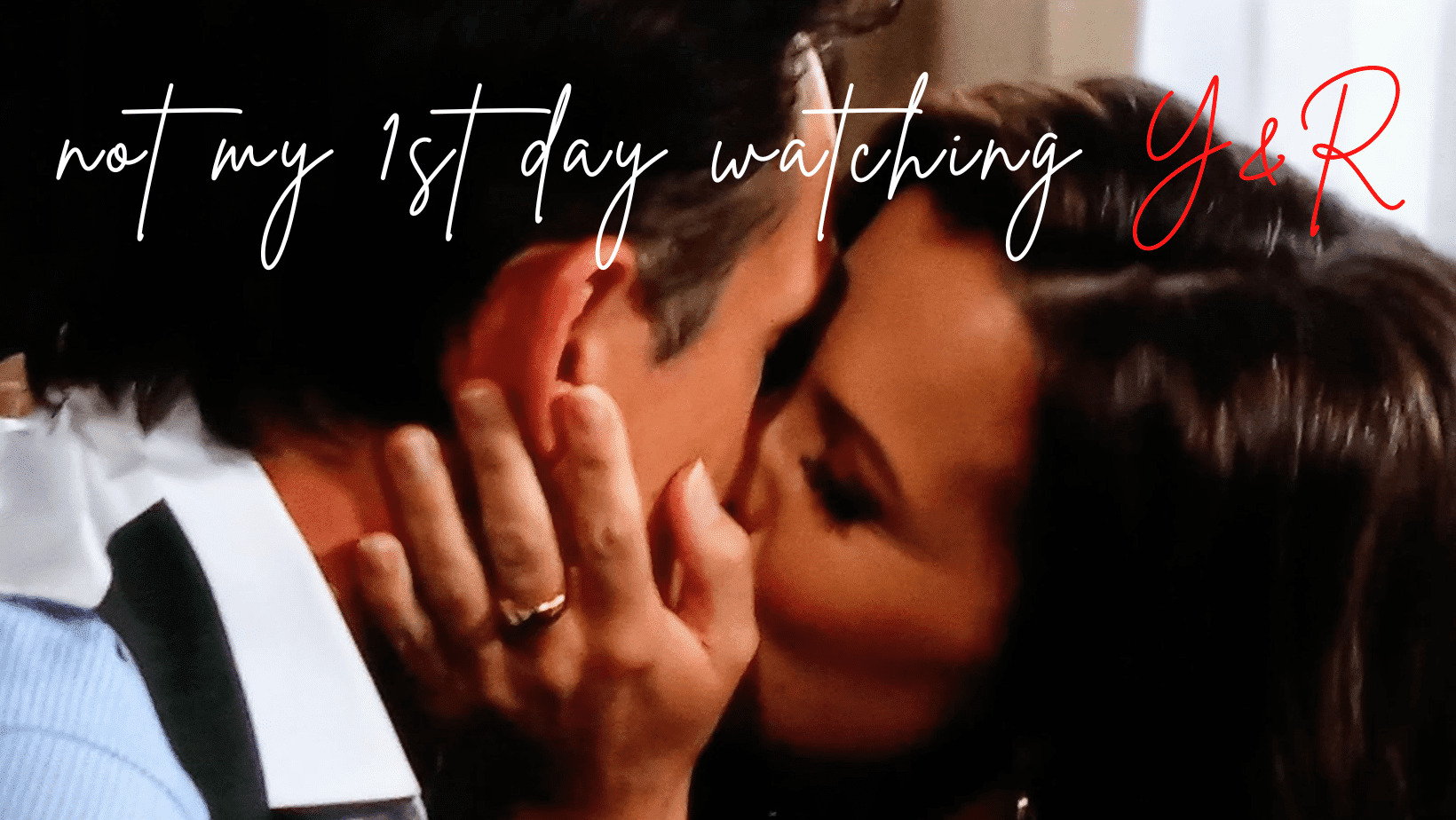 Billy Abbott & Chelsea Lawson kiss on The Young & the Restless.