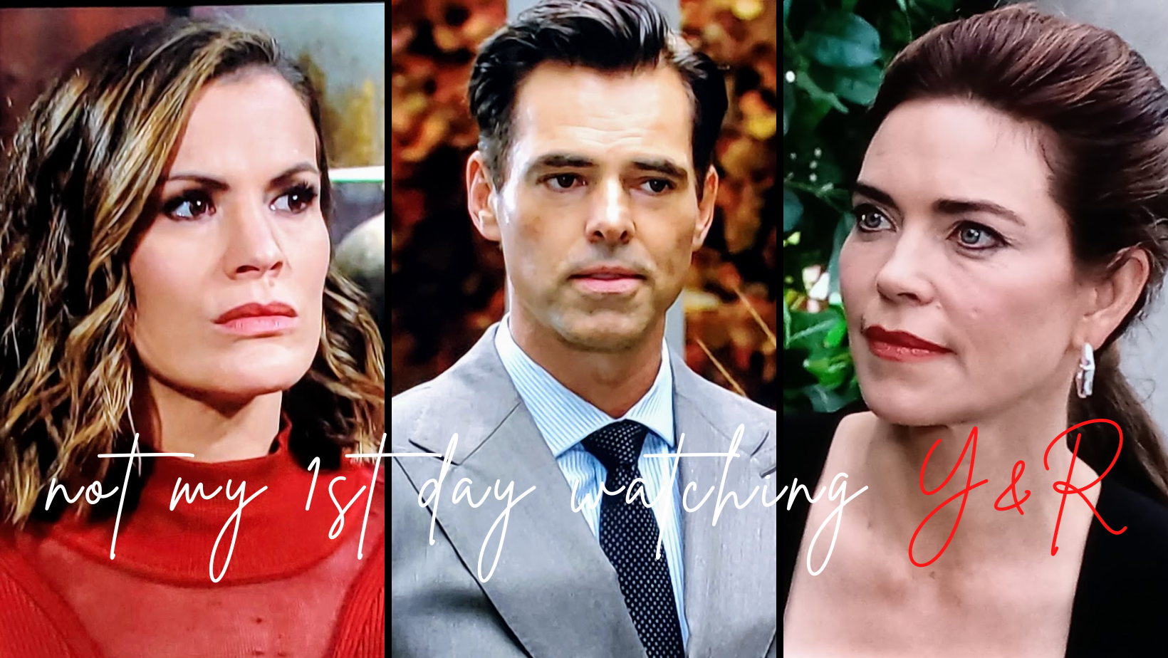 Billy Abbott Supports ex-lovers Chelsea Lawson & Victoria Newman on Y&R