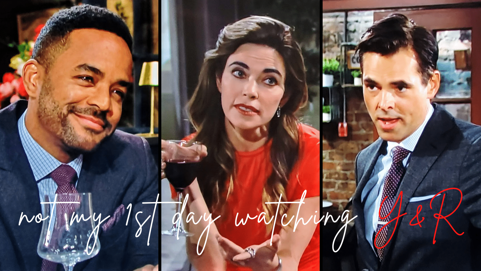 Nate Hastings, Victoria Newman, & Billy Abbott on The Young & the Restless