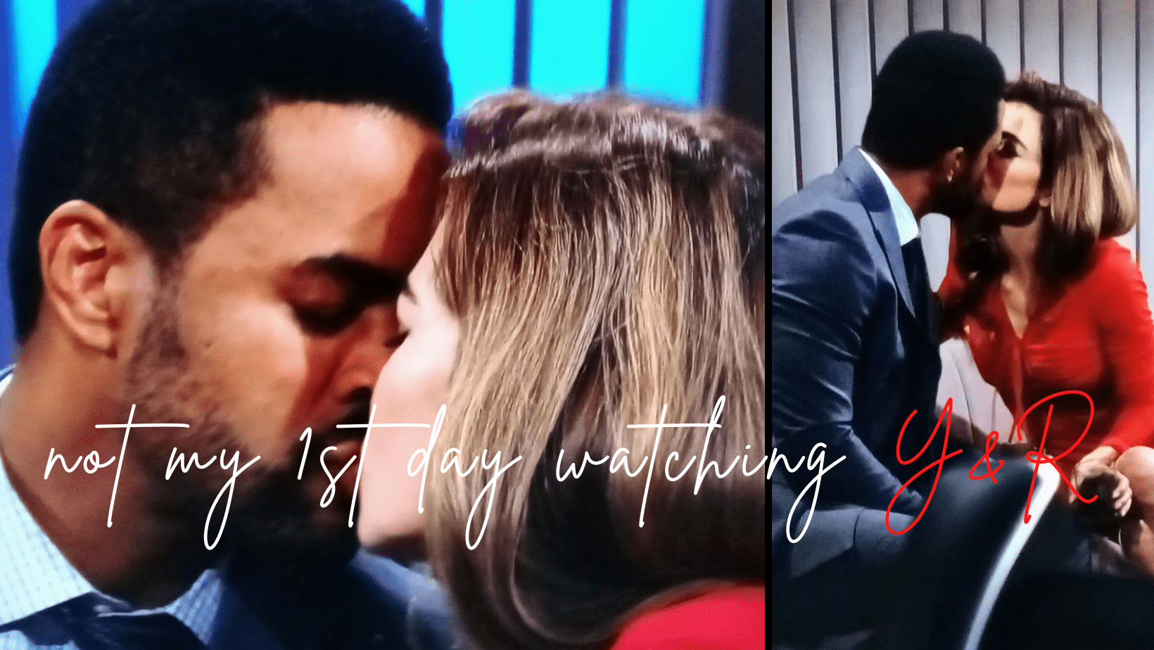 Y&R’s Victoria Kisses Nate Hastings on The Newman Media Couch