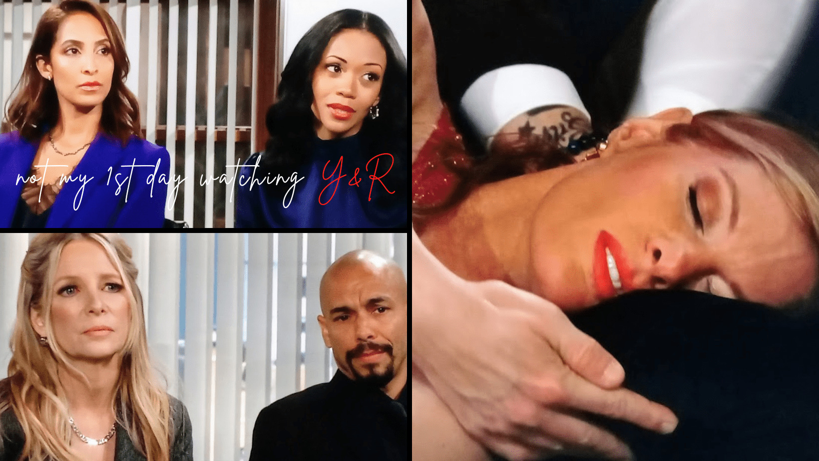 Not Important on Y&R, No Sets & No Action, Court & Memorial