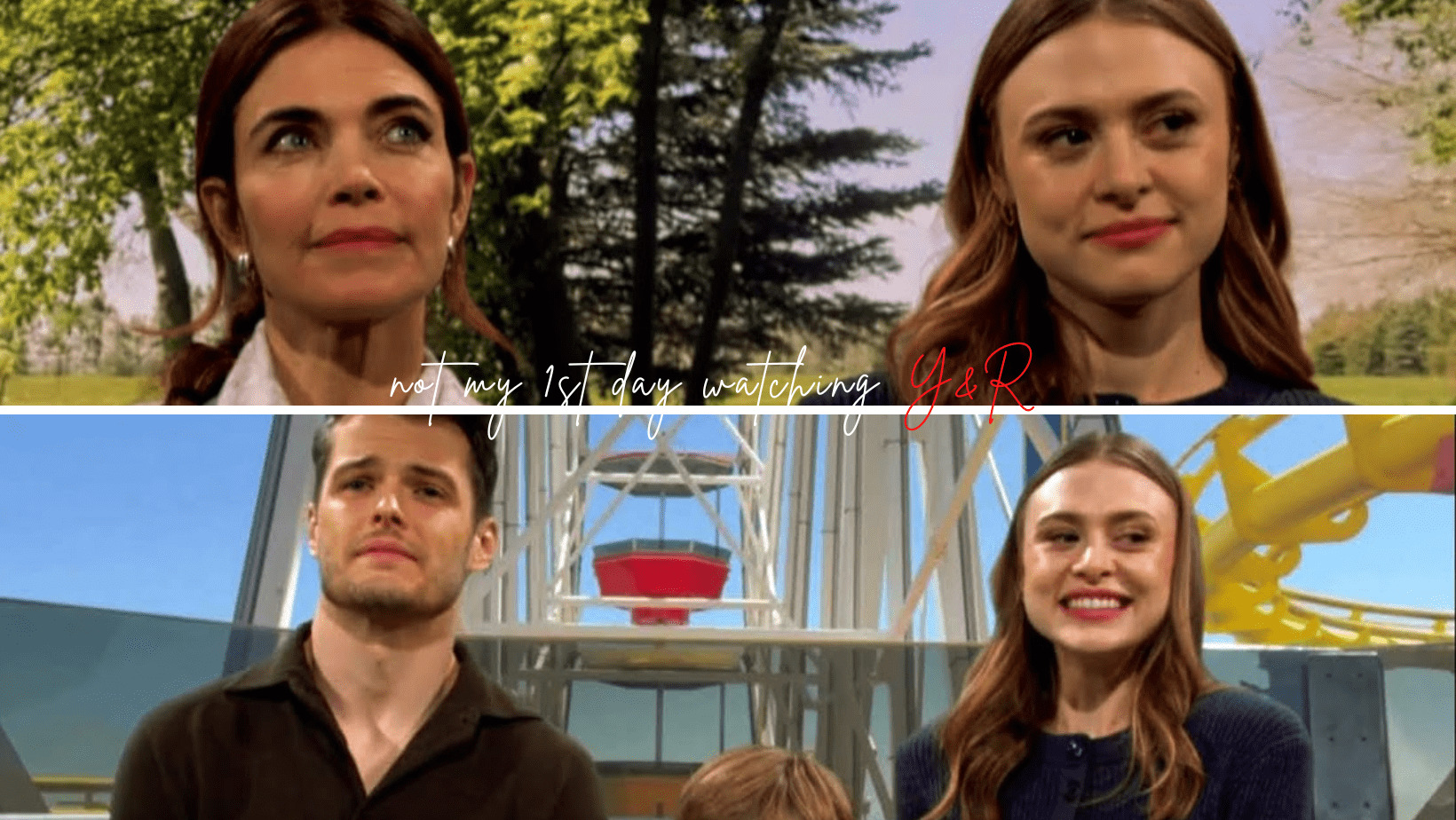 Claire's Backgrounds on Y&R, Victoria, Kyle, Harrison