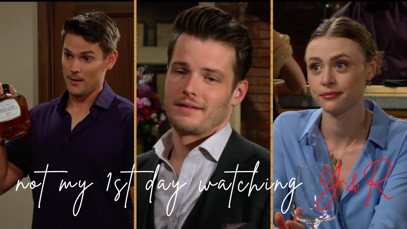 Adam Newman, Kyle Abbott, Claire Grace on Y&R