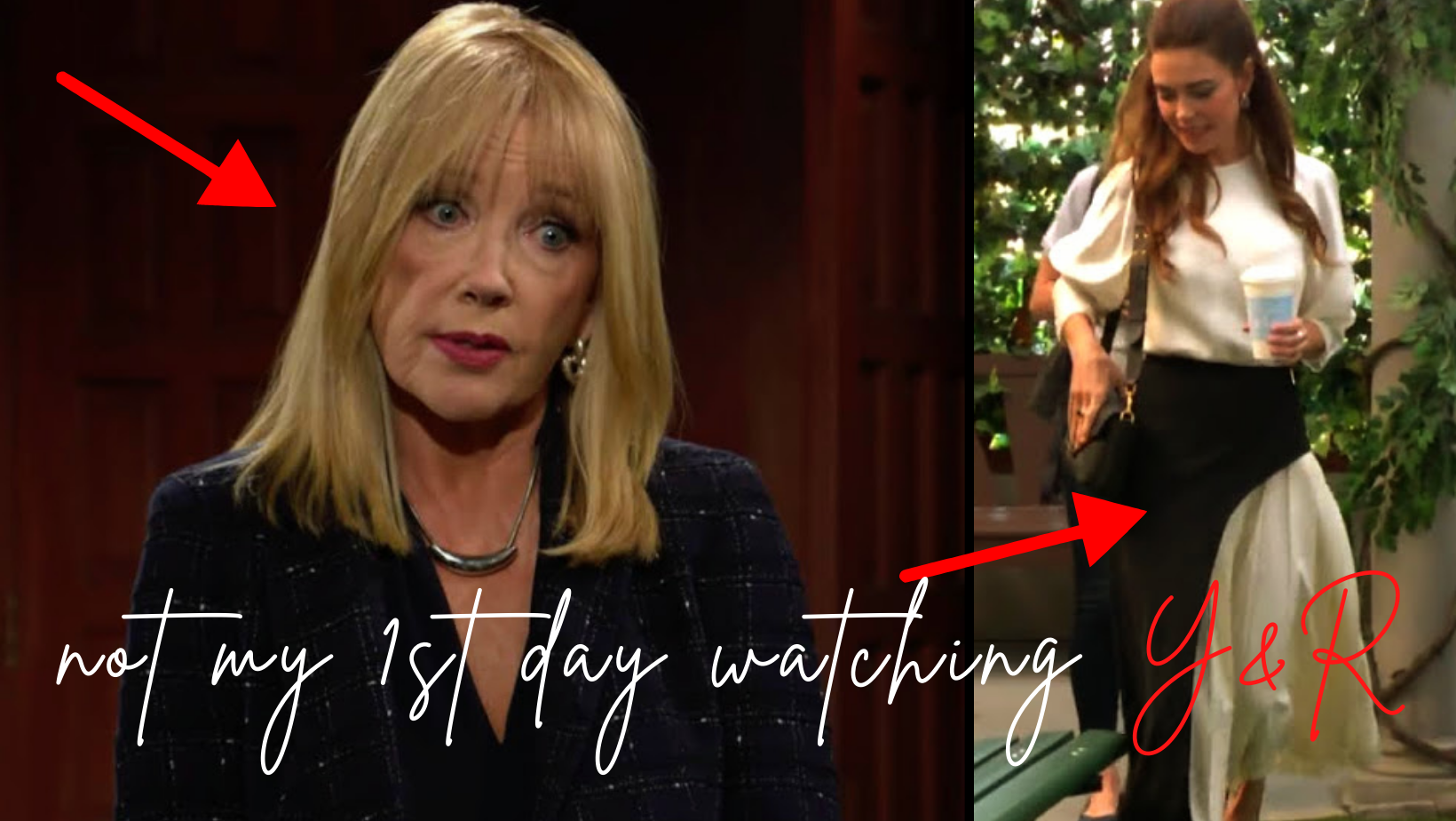 Y&R Nikki's Straight Hair & Victoria's Ridiculous Wrap