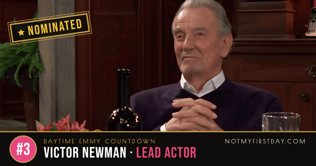Victor Newman by Eric Braeden nominated for Lead Actor - Daytime Emmys