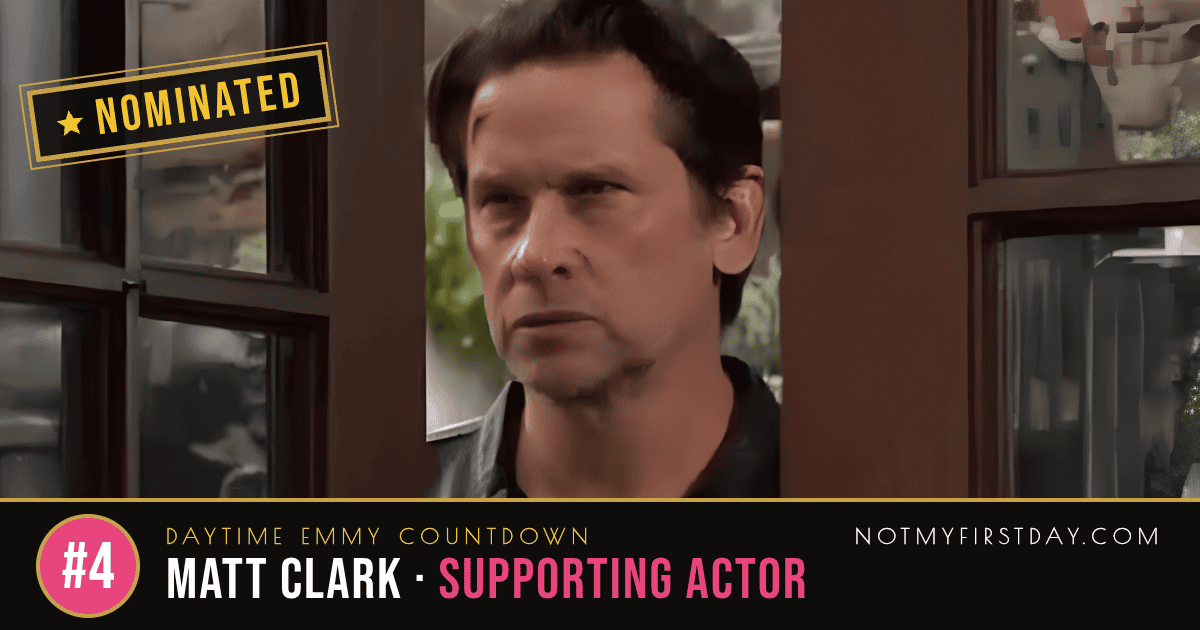 Matt Clark by Roger Howarthy on Y&R - Daytime Emmy Nomination