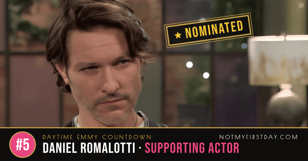 Emmy Nominated Daniel Romalotti by Michael Graziadei on Y&R