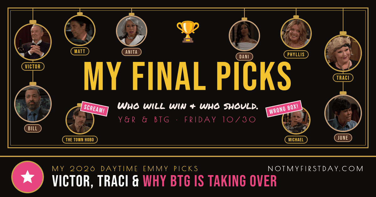 2026 Daytime Emmy Picks, Y&R & BTG