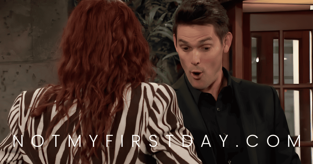 Adam Newman feels Sally & Billy's baby kicking on Y&R