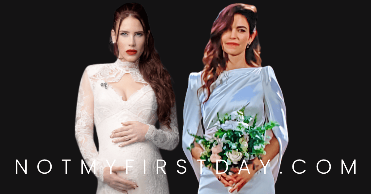 Sally Spectra & Victoria Newman, Wedding Gowns on Y&R